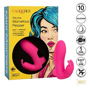 Vibrator din Silicon Pentru Plăcere cu Degetul Roz Thumb 10