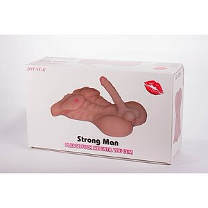 Strong Man Torso Masturbator – Penis 17 cm, Greutate 6,25 Kg Thumb 2