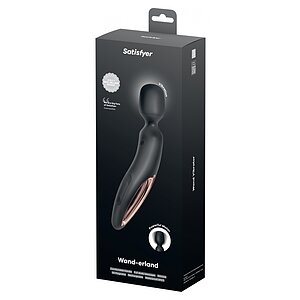 Satisfyer Wand-erland - 50 Programe, Reîncărcabil Negru Thumb 5