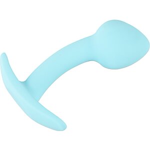 cuties Plug Albastru — Mini Plug silicon 7.1 cm Discret Thumb 4