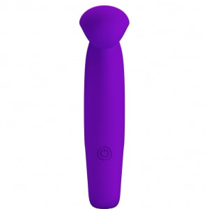 Pretty Love Gorgon Vibrator Pentru Deget Reîncărcabil 10 Moduri Mov Thumb 1