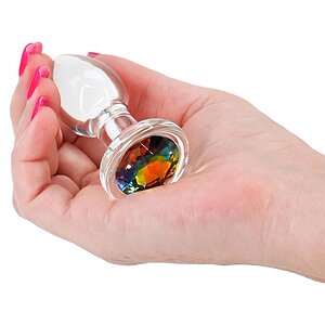 Crystal Desires Rainbow Gem S Plug Anal Multicolor Thumb 1