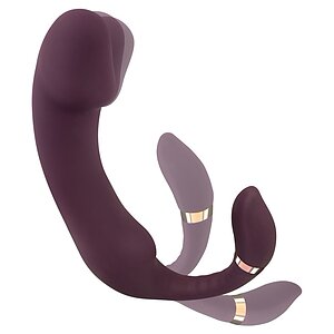 Vibrator Flexibil 18cm JAVIDA Discret 10x10 Moduri Mov Thumb 4