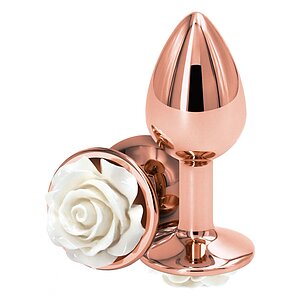 Dop Anal Rose Small Alb