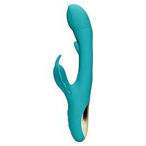 Vibrator Fluture G 3 Motoare Peste 10 Moduri Reîncărcabil Albastru Thumb 2