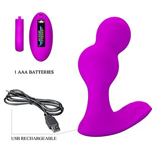 Pretty Love Terrance — Vibrator Anal Flexibil, 12 Moduri Mov Thumb 5