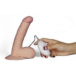 Vibrator Realistic cu Telecomandă The Ultra Soft Dude Thumb 1
