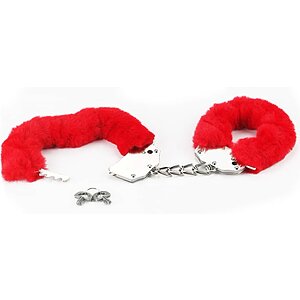 Cătușe Fluffy Pleasure Roșu Thumb 4