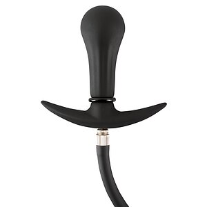 Dop Anal Gonflabil You2Toys — Umflare Controlată Negru Thumb 3