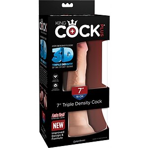 Dildo Realistic Triple Density Penis 21cm Thumb 3
