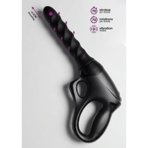 Cadence Fatale PRO+ — Vibrator Rotativ, 9 Moduri, 2,5 cm Thumb 2