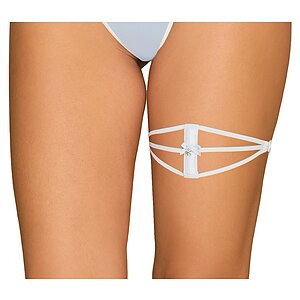 Jartieră Obsessive A760 Alb