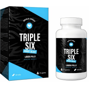 Afrodisiac Pastile Devils Candy Triple Six 60 Capsule
