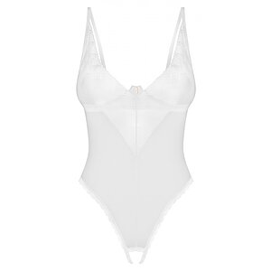 Body Obsessive Alissium Decupat Alb XS-S Thumb 2