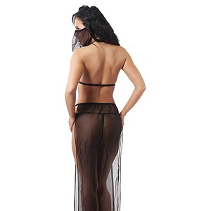 Costum Dansatoare Buric Amorable Negru S-L Thumb 1