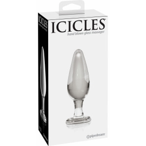 Anal Plug de Sticlă Icicles 26 Transparent Thumb 2