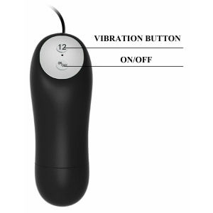 Anal Plug Pretty Love Stimulation Negru Thumb 9