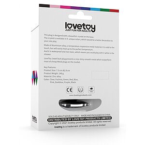 Anal Plug Rosebud Clasic Metal Plug S Argintiu Thumb 2