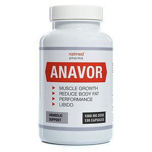 Anavor Creștere Masă Musculară 120 Capsules