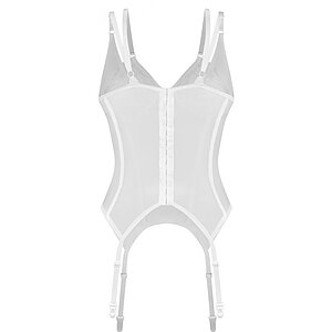 Corset Obsessive Arrowel Alb L-XL Thumb 2