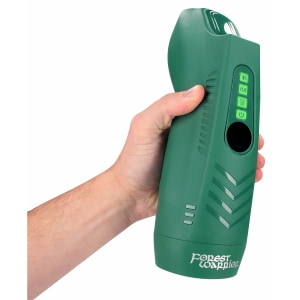 Ayla Masturbator Automat Reîncărcabil cu Sucțiune și Vibrații Verde Thumb 3