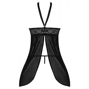 Babydoll Magic Silk Fly Away Negru S-M Thumb 3