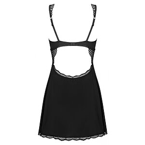 Babydoll Obsessive Klarita Negru S-M Thumb 3