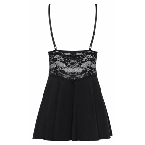 Babydoll Obsessive 810-BAB-1 Negru S-M Thumb 3