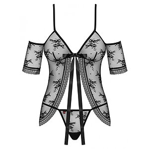 Babydoll Obsessive Jennifairy Negru S-M Thumb 2