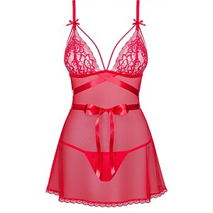 Babydoll Obsessive Lovlea Roșu S-M Thumb 2