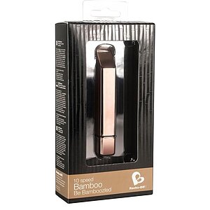 Vibrator Bamboo Rose Auriu Thumb 2