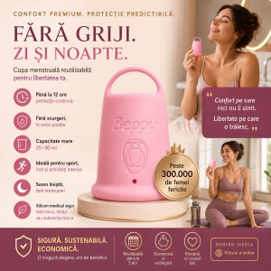 Beppy Asha – cupă Menstruală Flexibilă, sigură Thumb 7