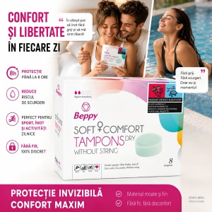 Beppy Dry – Tampon Burete Fără Fir, Discret 8 Ore Thumb 4