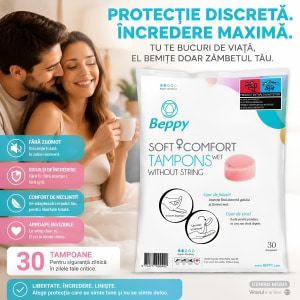 Beppy Soft Comfort Wet: Tampoane Interne 30 buc Discrete Thumb 3