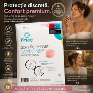 Beppy Soft Comfort Wet: Tampoane Interne 30 buc Discrete Thumb 2