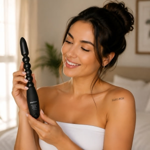 Bile Anale Pleaser Power Negru Thumb 6