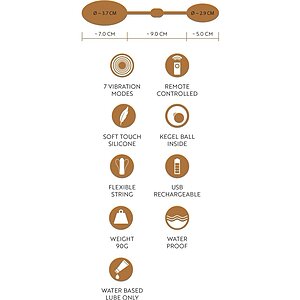 Bile Vibratoare GoGasm Vaginale Și Anale Mov Thumb 6