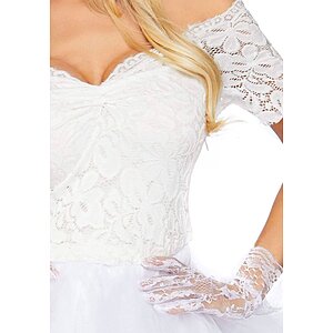 Costum Mireasă Leg Avenue Alb M-L Thumb 2