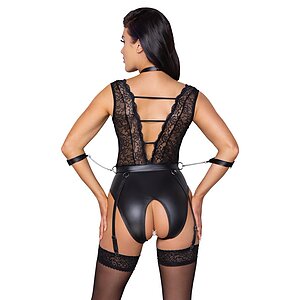 Body Cottelli Collection Bondage Sex Negru XL Thumb 2