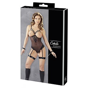 Body Cottelli Collection Bondge Fun Negru XL Thumb 5