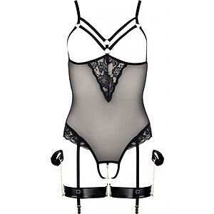 Body Cottelli Collection Bondge Fun Negru XL Thumb 3