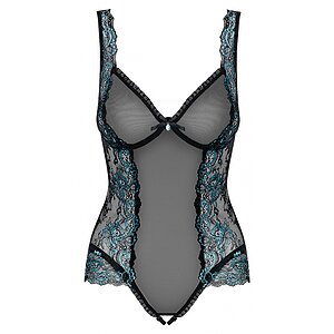 Body Obsessive Dantelă Negru S-M Thumb 2