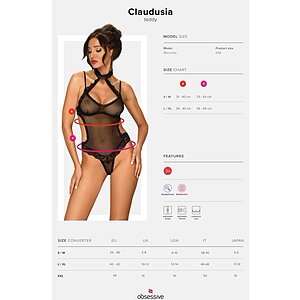 Body Obsessive Lucita Negru L-XL Thumb 4