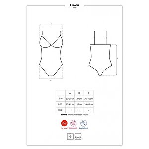 Body Obsessive Luvae Negru L-XL Thumb 4