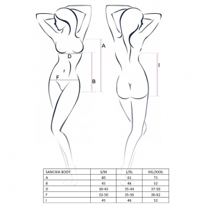 Body Passion Sanchia Negru L-XL Thumb 1