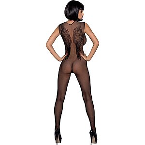 Catsuit Obsessive N112 Negru S-L Thumb 1