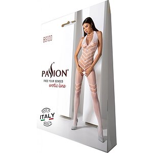 Catsuit Obsessive BS100 Alb S-L Thumb 2