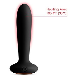 Anal Plug Cu Încălzire Și Telecomandă Svakom Primo Negru Thumb 1