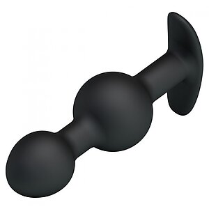 Anal Plug Pretty Love Heavy Negru Thumb 2