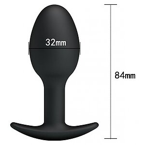 Jucărie Erotică Cu Bile Anale Silicon Negru Thumb 3